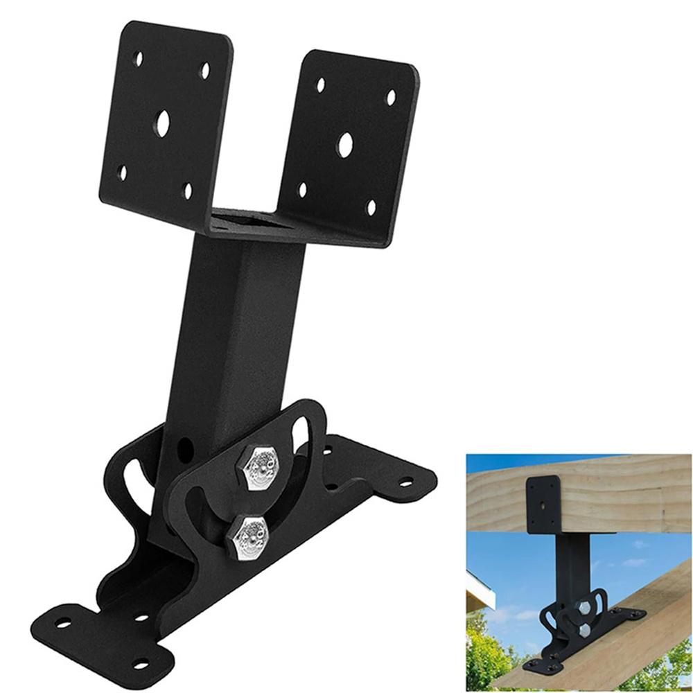 

Heavy-Duty Adjustable Roof Mount Bracket for Pergola and Patio Canopy Support Type A