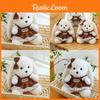 Wear Rabbit Dress Plush Toy Cartoon Stuffed Animal Doll Kids Gifts Birthday