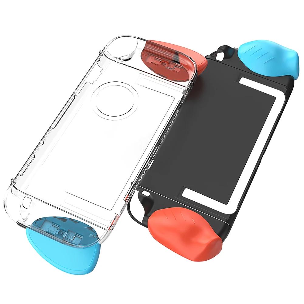 For Switch2 Protective Shell Anti-Scratch PC Hard Cover Detachable Game Console Case with Large Medium Small Grips