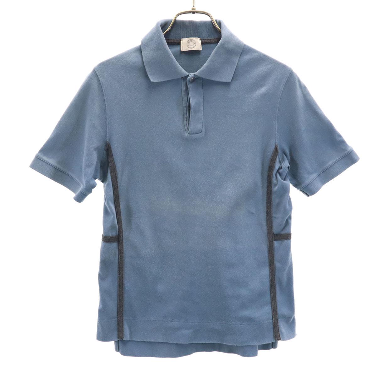 

HERMES сделано в Италии Футболка-поло с коротким рукавом S Угольно-серый Мужская Б/у