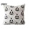 Unique Halloween Home Accessories Plush Pumpkin Cushion Cover, Throw Pillow 18 x Farmhouse Fall Covers Inches Maple Leaf Case for Sofa Couch