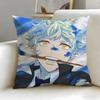 Anime Blue Period Cushion Cover Soft  EasyWash Pillow Case  Versatile for Couch Bed Travel and Office