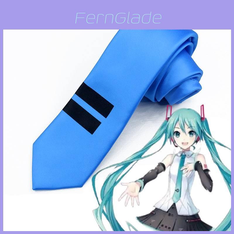 Vocaloid Hatsune Miku Anime Jk Krawat Cosplay Unikalny Wzór Kreskówkowy