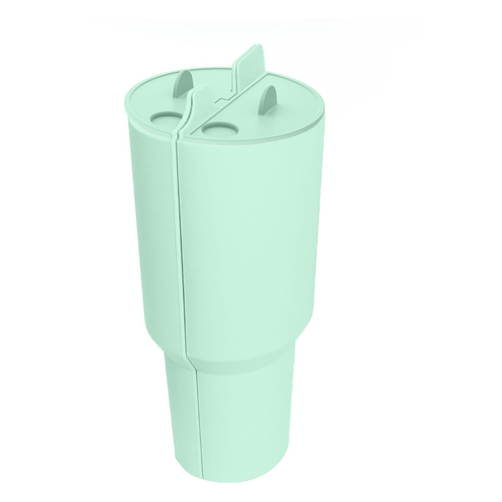 

Силиконовый вкладыш для стакана 2-в-1 с разделителем для напитков, совместим с чашкой Stanly Cup 40 Oz, аксессуар Stanly, многоразовый вкладыш для вечеринки One Size