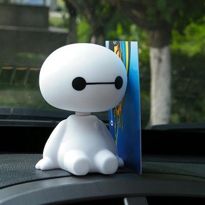 Cute Robot Shaking Head Doll Car Interior Decorations Cartoon