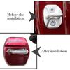 For Alfa Romeo 4Pcs Car Door Lock Protective Cover Sticker for Alfa Romeo Logo Sportiva Giulia Giulietta 159 156 MITO Stelvio 14