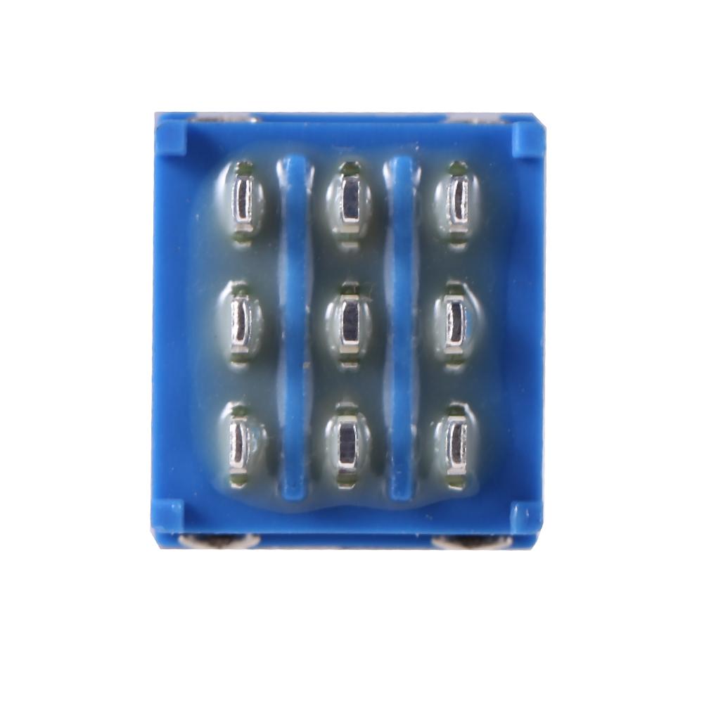 9-Pin 3PDT Guitar Effects Stomp Foot Switch On/Off Mini Electric Guitar Effects Foot Switch Replacement Musical Instrument Parts