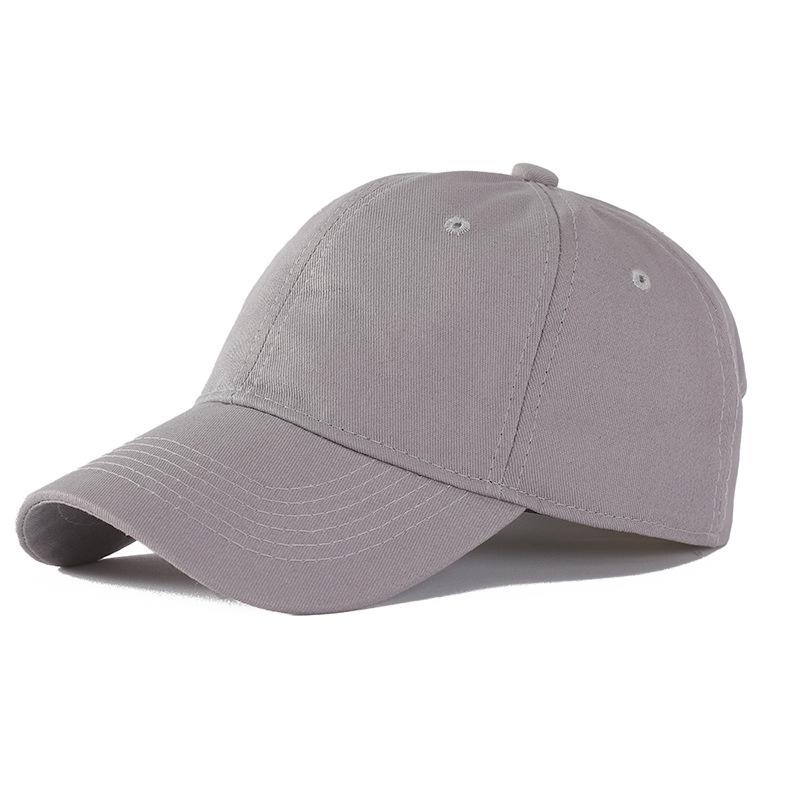 Trendy Soft Cotton Duckbill Cap: Unisex Japanese-Style Baseball Cap with Sun Protection