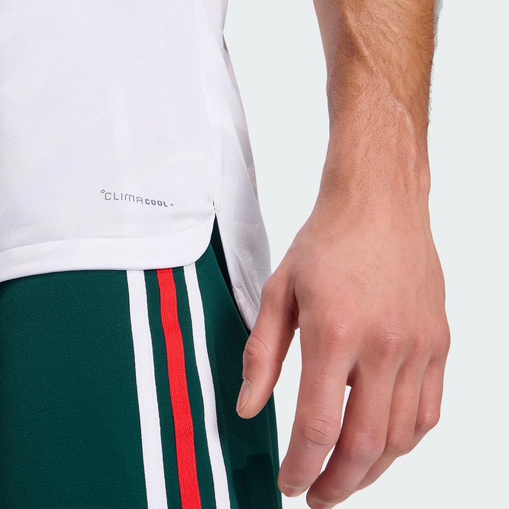 adidas Mexico 26 Away Authentic Jersey White Men Tops JY5539