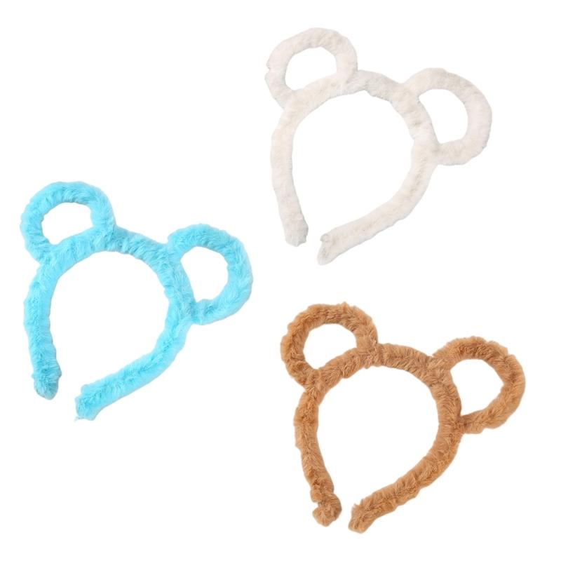 Animal Ear Hairbands Cartoon Bear Ear Headbands Party Supplies For Adults Kids Role Playing Stage Performances