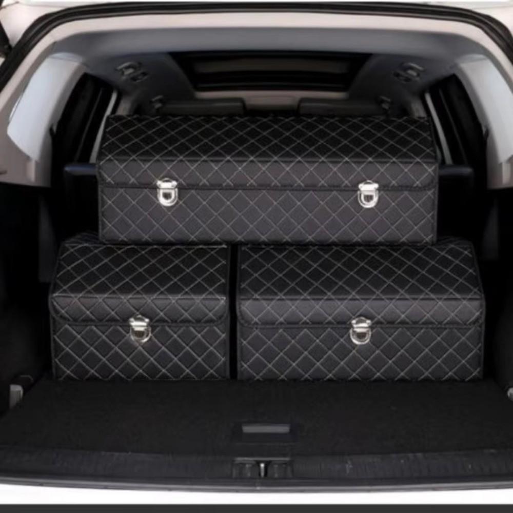 Extra Large Car Trunk Storage Box Collapsible Container Box Portable Storage Bag Auto Accessories