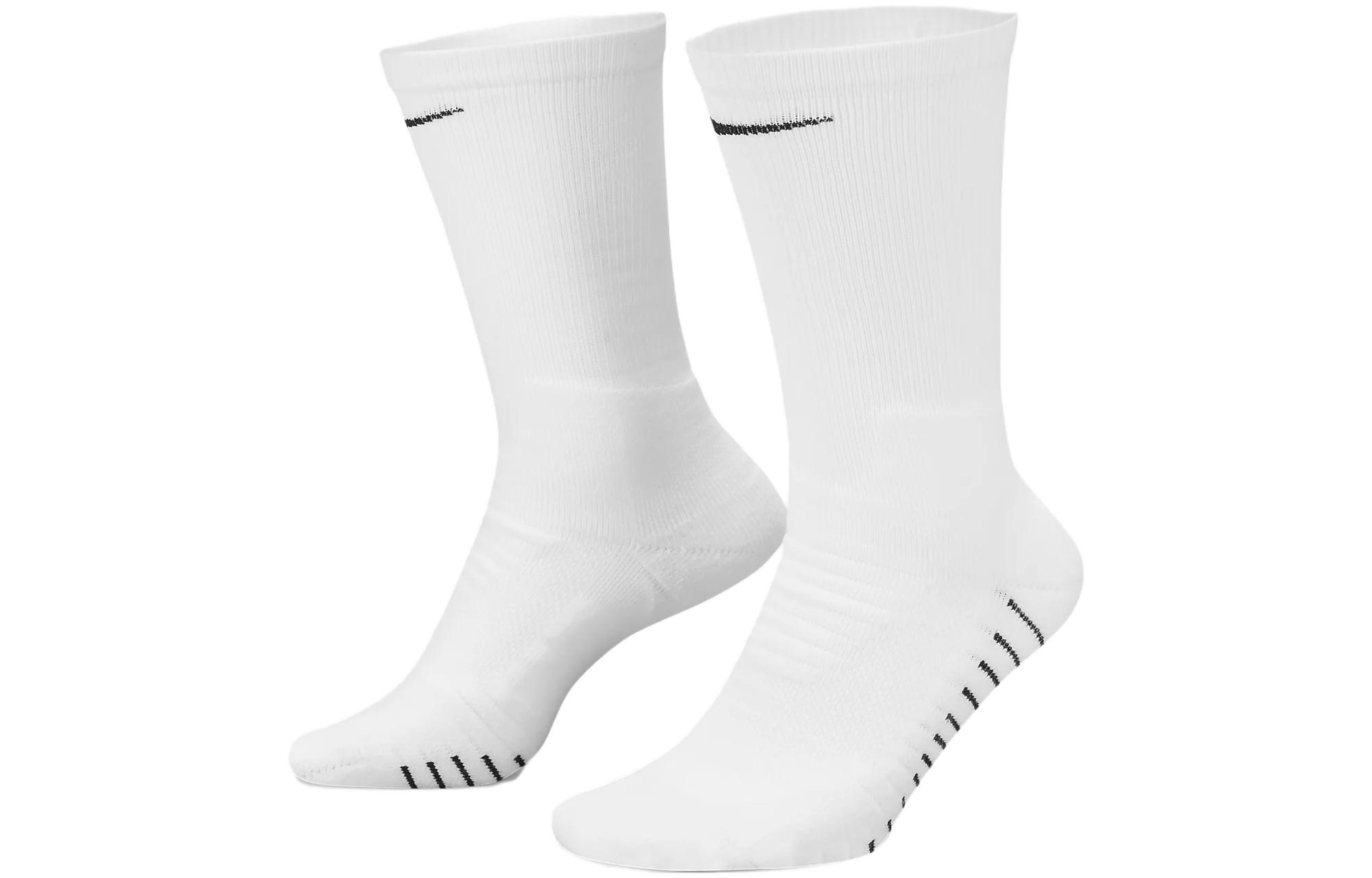 Nike Football Crew Socks Crew Socks Men s 1 Pack White SX5698-100 XL