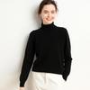Women's High Neck Cashmere Sweater - Simple, Elegant, Plus Size Knitwear for Autumn & Winter