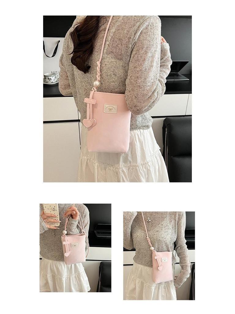 2025 Minimalist Korean Crossbody Phone Bag - Lightweight, Versatile, Small Square Design