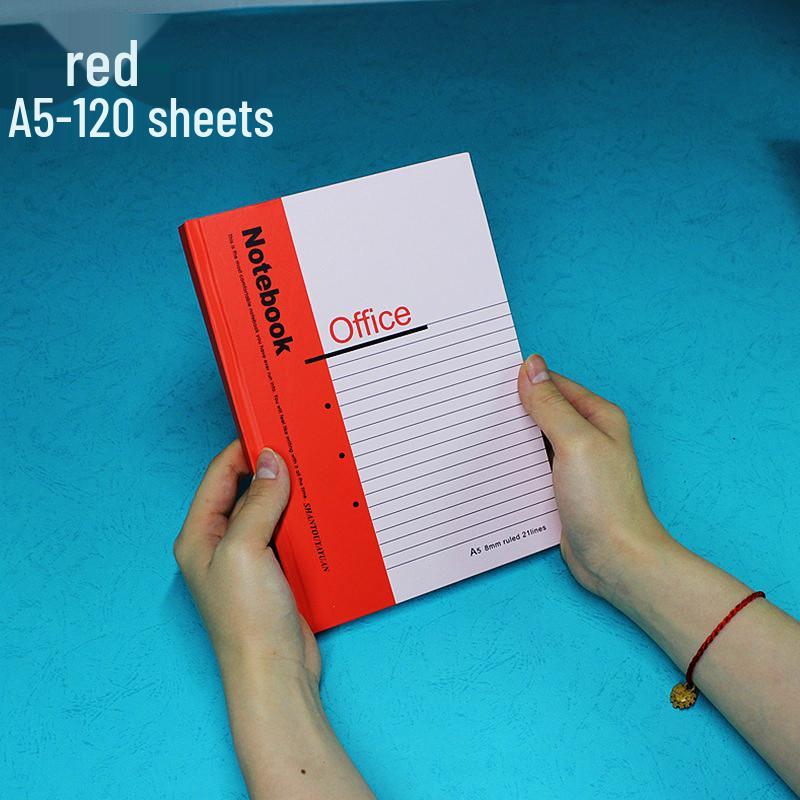 Großes Hardcover-Notizbuch - A4/B5/A5 Schülerheft, Tagebuch, Kassenbuch