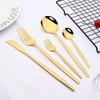6Set/30Pcs Pink Silver Dinnerware Set Stainless Steel Knife Ckae Fork Spoon Cutlery Set Tableware Silverware Set Dropshipping