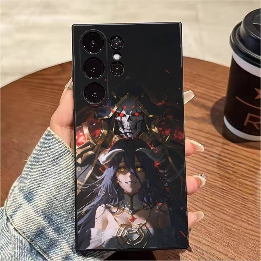 A-ALBEDO From Overlord-S Phone Case For Samsung S25,S24,S21,S22,S23,S20,Ultra,S26,Plus,Fe,Note,5G Black Cover