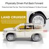 1:24 Land Cruiser Prado LC250 Model Car Toy Metal Diecast Doors Opened Off-road Vehicle Sound Light Pull Back Models for Boys
