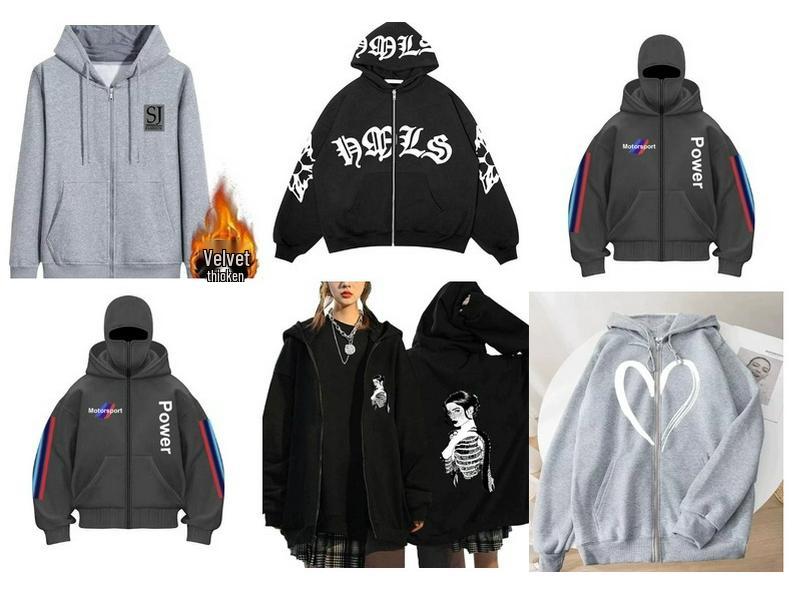 Men's Casual Fleece Zip-Up Hoodie Cardigan - Thick Autumn/Winter Sweatshirt Jacket