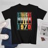 Vintage 1970 Legends Were Born In Retro 70s Style Birthday Unisex Tshirt Tees Tshirt Oneck T Shirts Unisex Clothing 100 Cotton