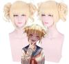 Anime My Hero Academia Himiko Toga Cosplay Kostým JK Uniforma Sukně Svetr Kabát Paruka Středoškolské Dívky Šaty Halloween Párty