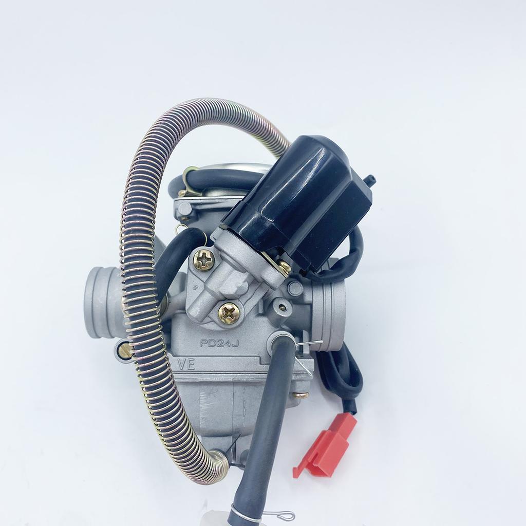New PD24J Carburetor - Electric Choke - GY6 150cc Carb