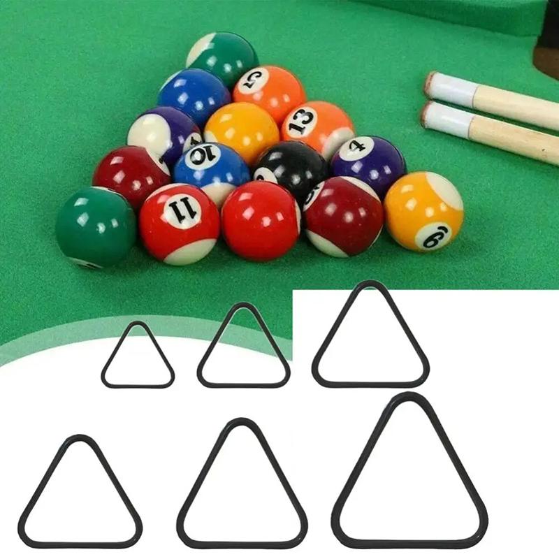 1Pc Snooker Tri-Angle Billiard Triangle Frame Rack Plastic Table Ball Rack Snooker Accessories 25Mm 32Mm 38Mm 44Mm 52Mm 57Mm