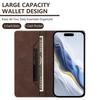 For Oppo A6x 4G Case RINACASIS RC23 RFID Blocking Wallet Stand PU Leather Phone Cover