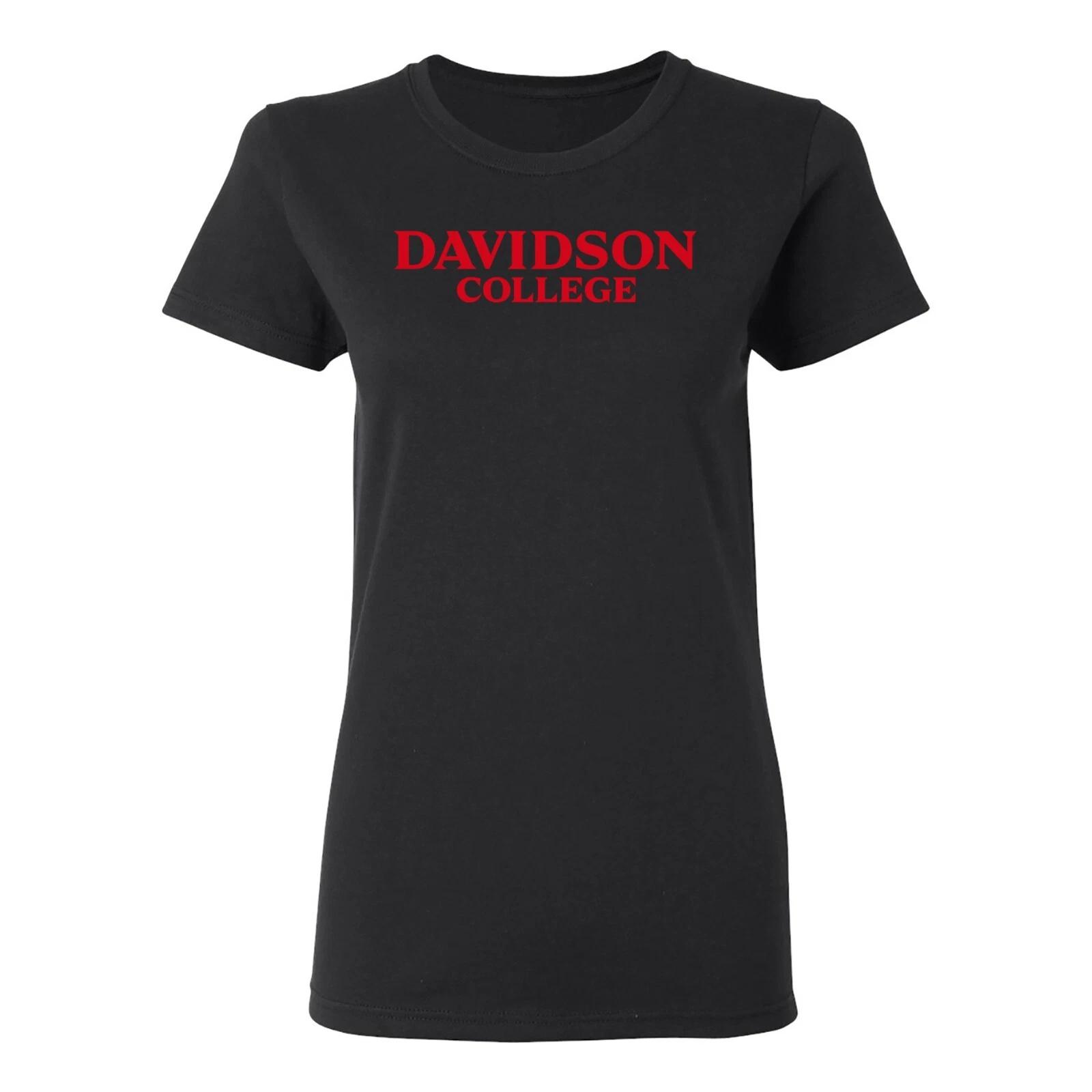 Davidson Wildcats Basic Block Womens Shirt M