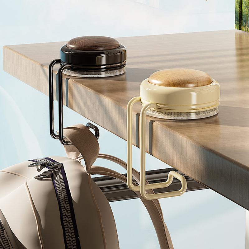 Suction Cup Bag Hook, Movable Student Desk Bag Hook, No Need To Drill Holes, Dormitory Desk and Desk Side Hook