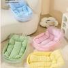 Lace-Trimmed Cat Nest Bed Removable Dog Bed Sweet Pet Princess Sofa  Winter