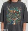 Vintage Deer 90s Graphic Style Comfort Colors® Tshirt, Retro Buck Hunter Aesthetic Tee, Nature Lover Y2k Streetwear, Stag Gift