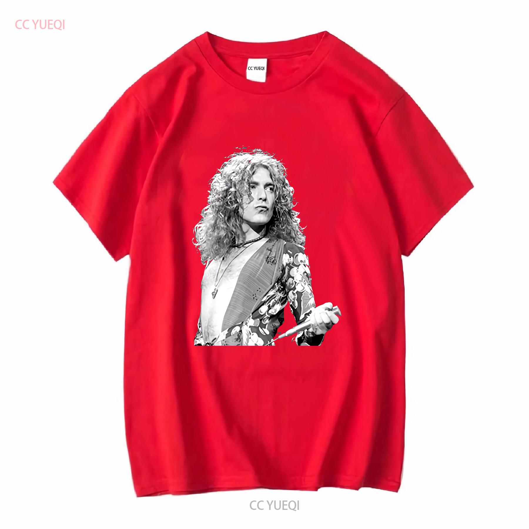 

Футболка Robert Plant Рок-легенда Винтажная Модная S 5XL винтажная Стираная Универсальная мужская мода Мягкая дизайнерская одежда Стильная S