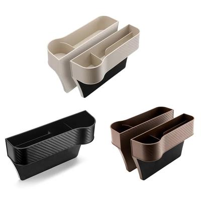 1 stücke Auto Lagerung Box Organizer Universal Auto Sitz Organizer Karte Telefon Halter Tasche Sitz Lücke Schlitz Tasche Catcher Organizer