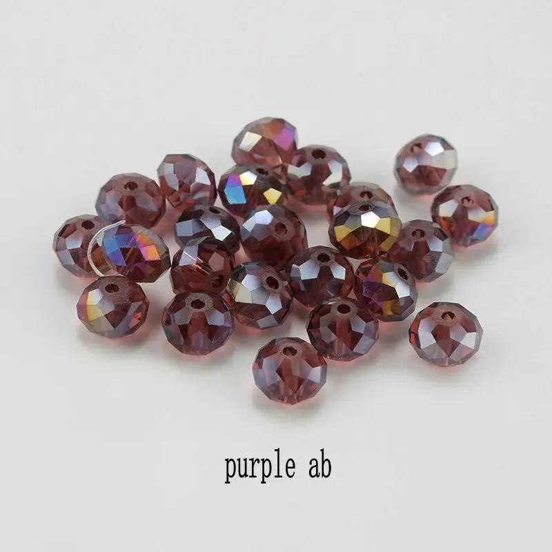 4mm glass beads plated Color faceted round crystal beads Jewelry beads for bracelet necklace Jewelry making DIY 150pcs