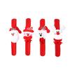 Christmas Snowman & Reindeer Slap Bracelet - Kids' Holiday Party Accessory