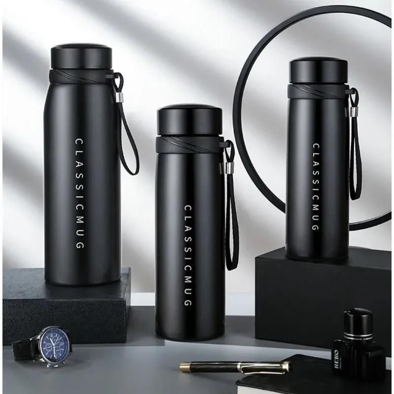 1500ml/1100ml/650ml Portable Double Stainless Steel Vacuum Flask Coffee Tea Thermos Sport Travel Mug Large Capacity Thermocup