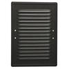 Grille d'aération - KOTARBAU - 165x230 mm - Métal - Gris foncé - Moustiquaire intégrée