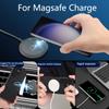 Bezrámový magnetický kryt pro Magsafe bezdrátové nabíjení pro Samsung S24 S23 S22 S21 S20 Plus Ultra FE S10 S9 Nárazuvzdorný PC kryt