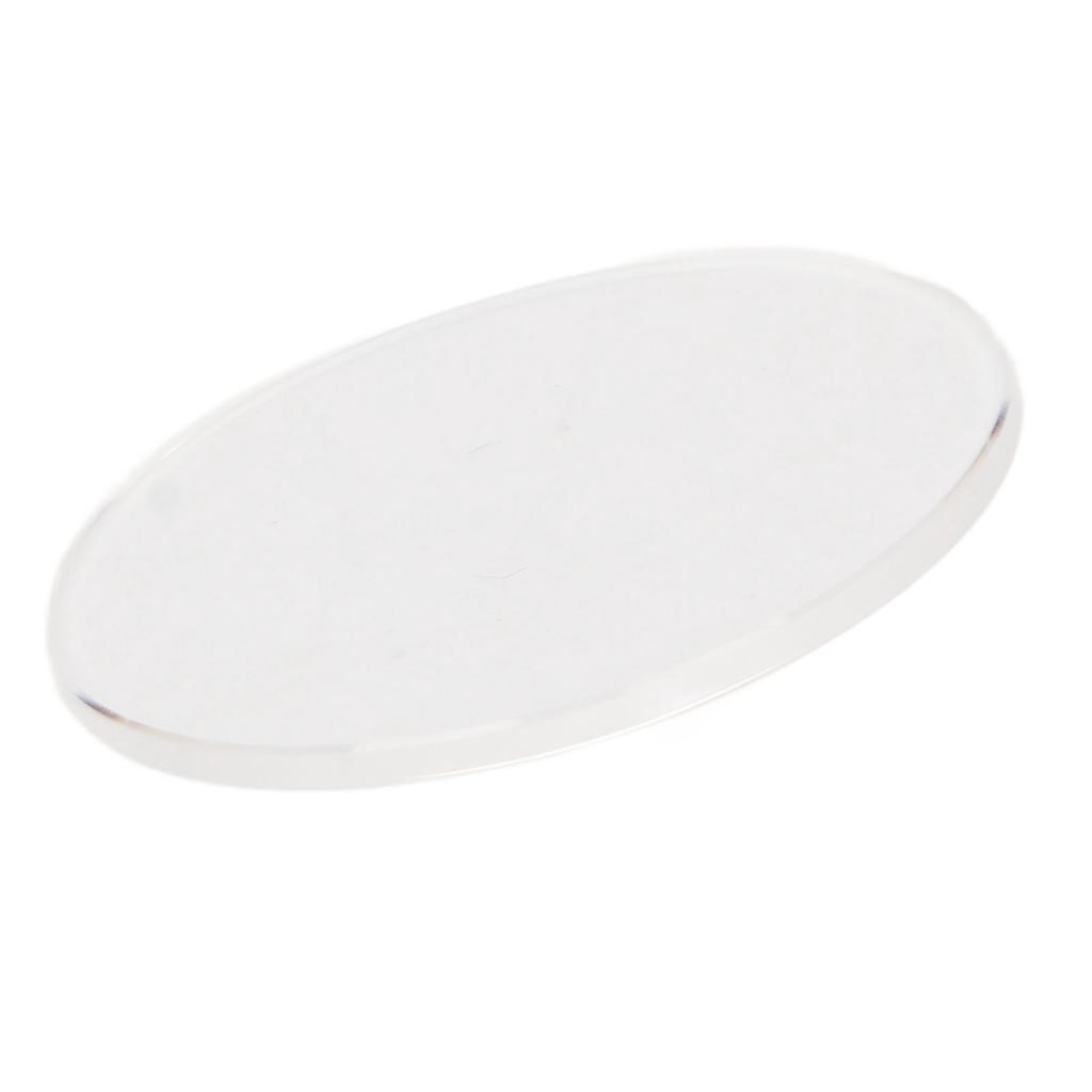 Watch Glass Round Flat 1.5mm Thickness High Transparency Replacement Watch Lens Glass 33mm 1.30in