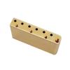 Musiclily Ultra Brass 40mm Tremolo Block with String for Squier Standard Series Electric Guitar Bridges Made in China and Indonesia 10.5mm Pitch,