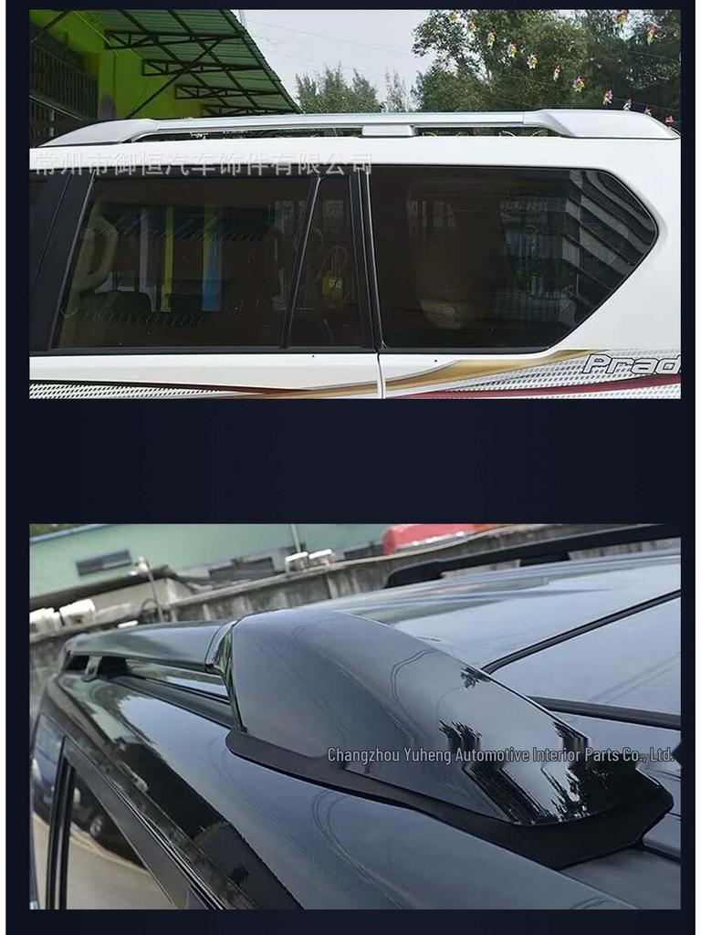 Compatible Roof Rack for 22 Land Cruiser LC300 - Original, Screw-Type, Vertical Design