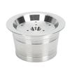 With Spoon Brush Stainless Steel Coffee Capsules Reusable Coffee Capsules  Office Use