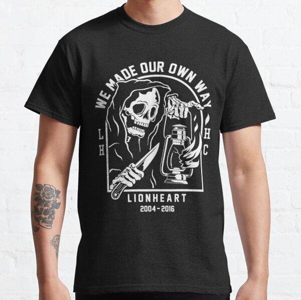 Lionheart metal music Retro Funny Gift Classic T-Shirt S-3XL