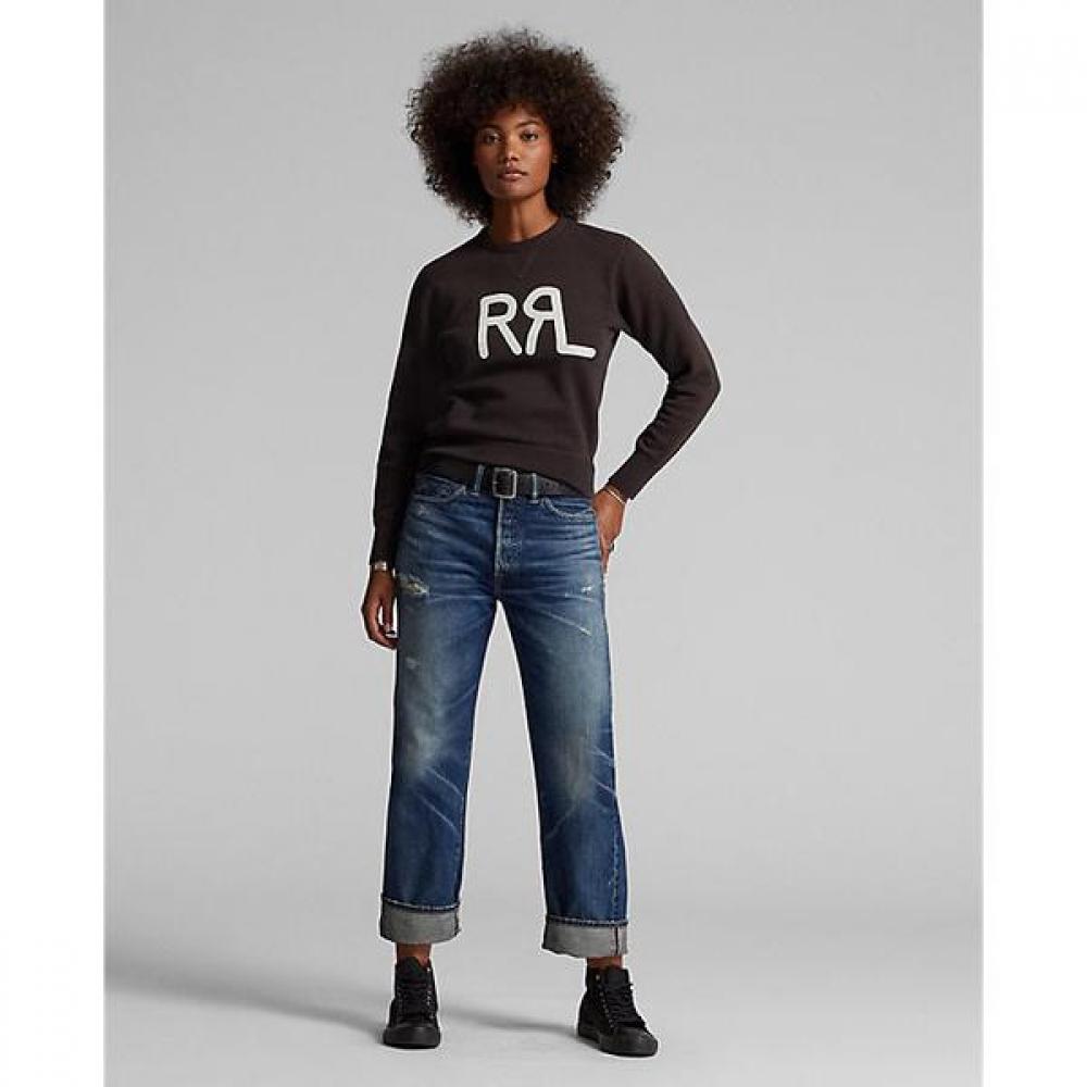 Double Rl Men S Logo Cotton Blend Fleece SweatShirt Wmrrknin6820036001