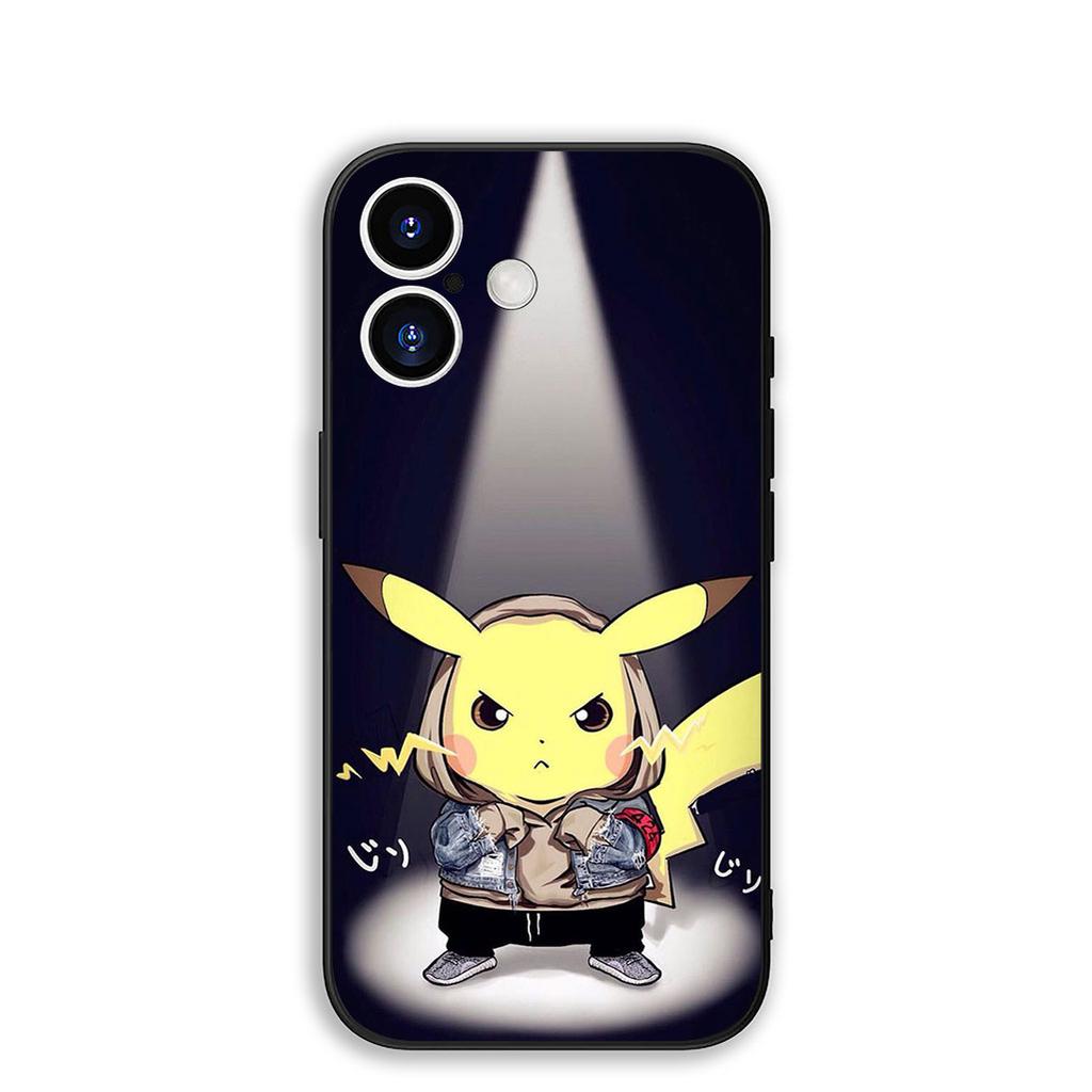 For Motorola Moto Edge 50 30 One Fusion 40 Neo Ultra Pro 20 Lite G50 G85 G84 E15 E14 Phone Case Gengar P-Pikachus P-Pokemons GO