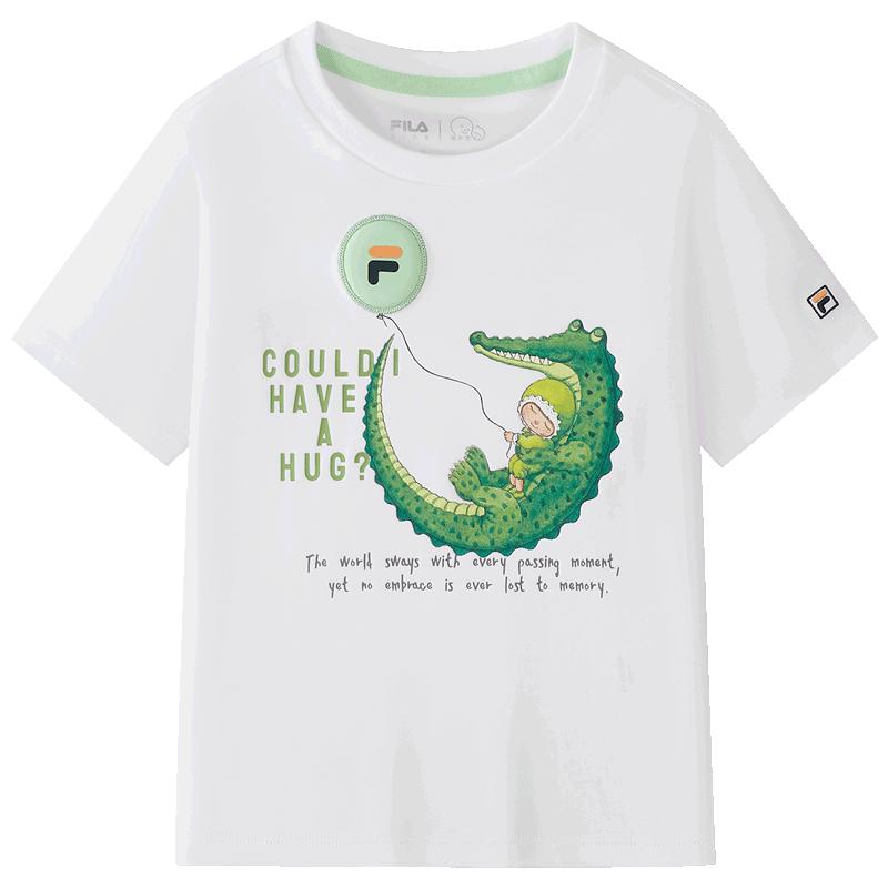 FILA Boys Cotton Short Sleeve T-Shirt 130