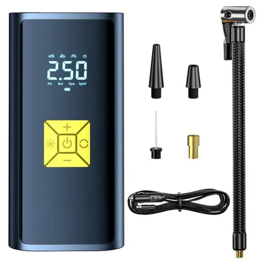 

Портативный надувной воздушный насос автомобильный воздушный компрессор 12 В цифровой электрический шинный надувной воздушный насос автомобиль, мотоцикл, велосипед