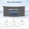 Nouvelle Serviette de Plage Airbus Beluga A350 Microfibre Douce Séchage Rapide Absorbante Serviettes Rapides Pour le Yoga