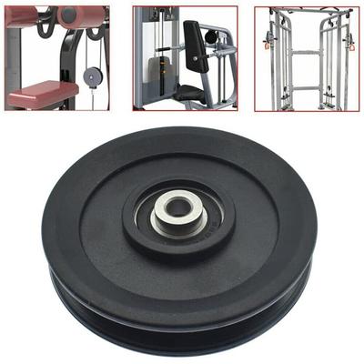 Fitness Equipment Parts Nylon Pulley Cable Machine Part Nylon Bearing Durable Pulley Wheel
